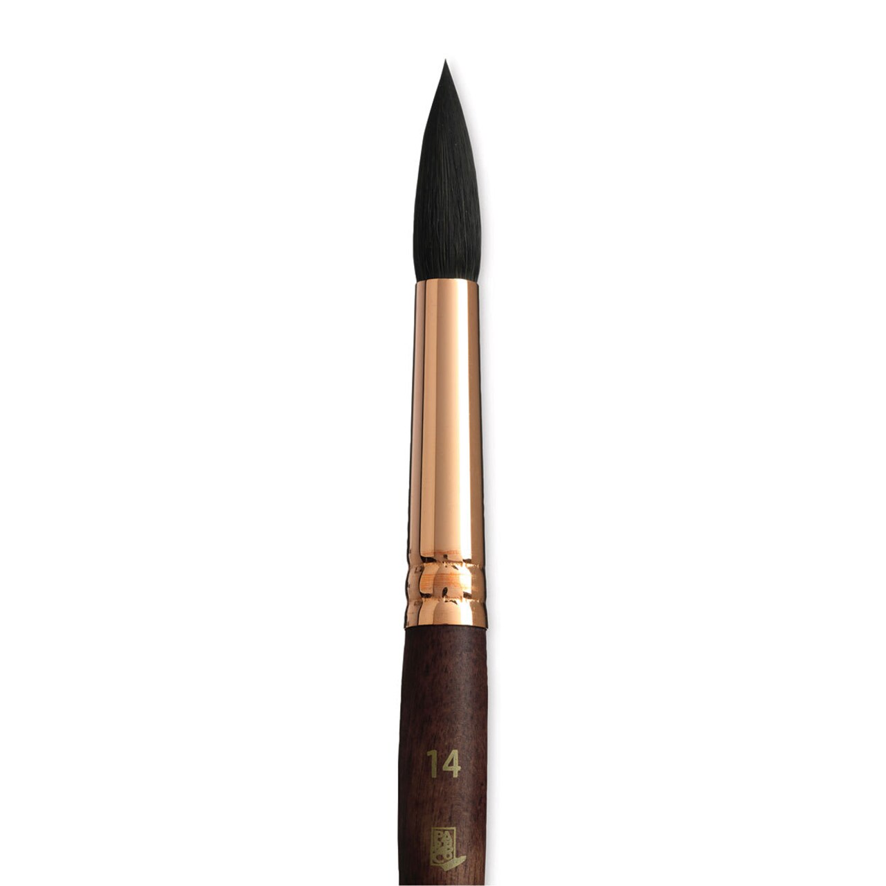 Princeton Neptune Synthetic Squirrel Brush - Round, Short Handle, Size 14